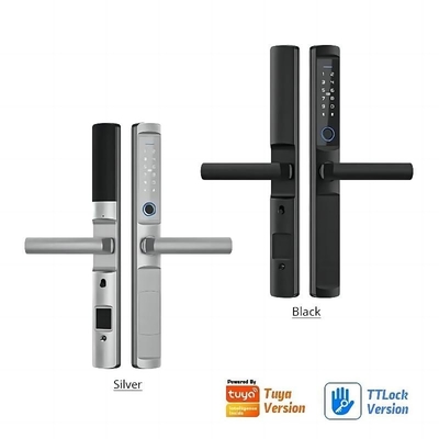 IP66 Waterproof Lock and Fingerprint Smart Wireless Door Lock with Adjustable Directions Handle Tuya WIFI or TTLock App
