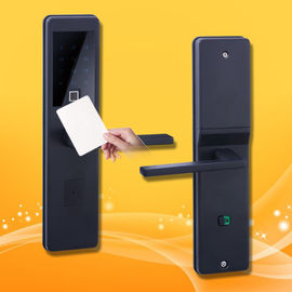 Semiconductor Electronic Card Door Lock Tempered Glass Touch Screen For Office