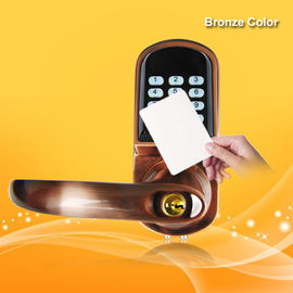 Dual Anti Theft RFID Card Door Lock 4.8V-6.5V 12-18 Months Power Lifetime