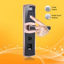 High Quality Fingerprint Digital Password Door Lock with Emergency Power Interface