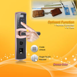 High Quality Fingerprint Digital Password Door Lock with Emergency Power Interface