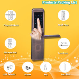 Hidden Keyhole Password Door Lock Theft Proof Support Android 4.3 / IOS 7.0 Above