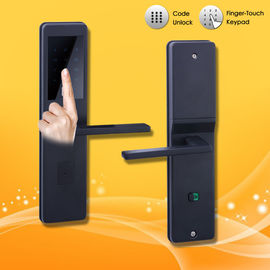 High End Digital Electronic Fingerprint Door Lock , Home Security Door Locks