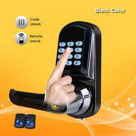 Elegant Design Pass Code Door Locks , Remote Control Front Door Lock 154*68*78mm