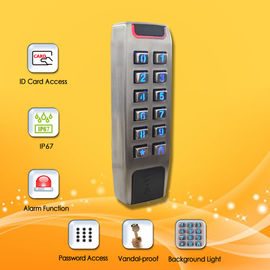 DC12V-DC24V Proximity Card Reader With Keypad / 1-99s Alarming Time