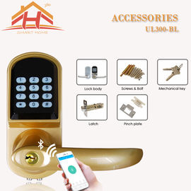 Password Smart Digital Door Lock 0 Degree-70 Degree Working Temperature