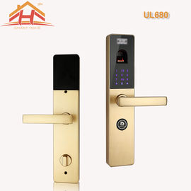 Anti Theft Outdoor Biometric Fingerprint Door Lock With Remote Control Touch Screen
