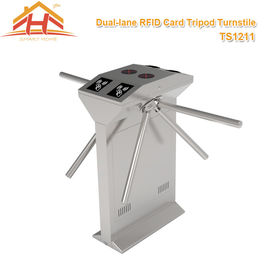 Building Access Control Systems Drop Arm Turnstile , Electronic Turnstile Gates