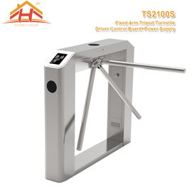 Semi Automatic Tripod Barrier Gate , 3 Arm Turnstile No Exposed Screws Or Fasteners