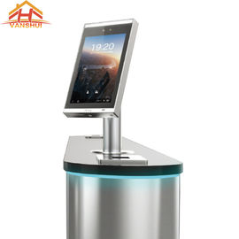 Andriod System Facial Recognition Access Control With Short Pole For Turnstile Machine