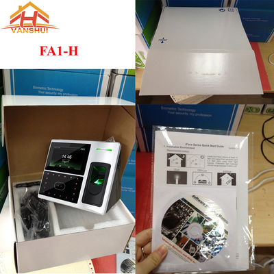 Facial and Fingerprint Access Control System and Time Attendance Device with Li-battery and TCP/IP