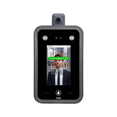 8 inch Touch Screen Face Access Control Face Recognition Time Attendance with Thermal Temp Detector
