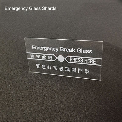 Replacement Emergency Break Glass/Alarm Shards EBG998